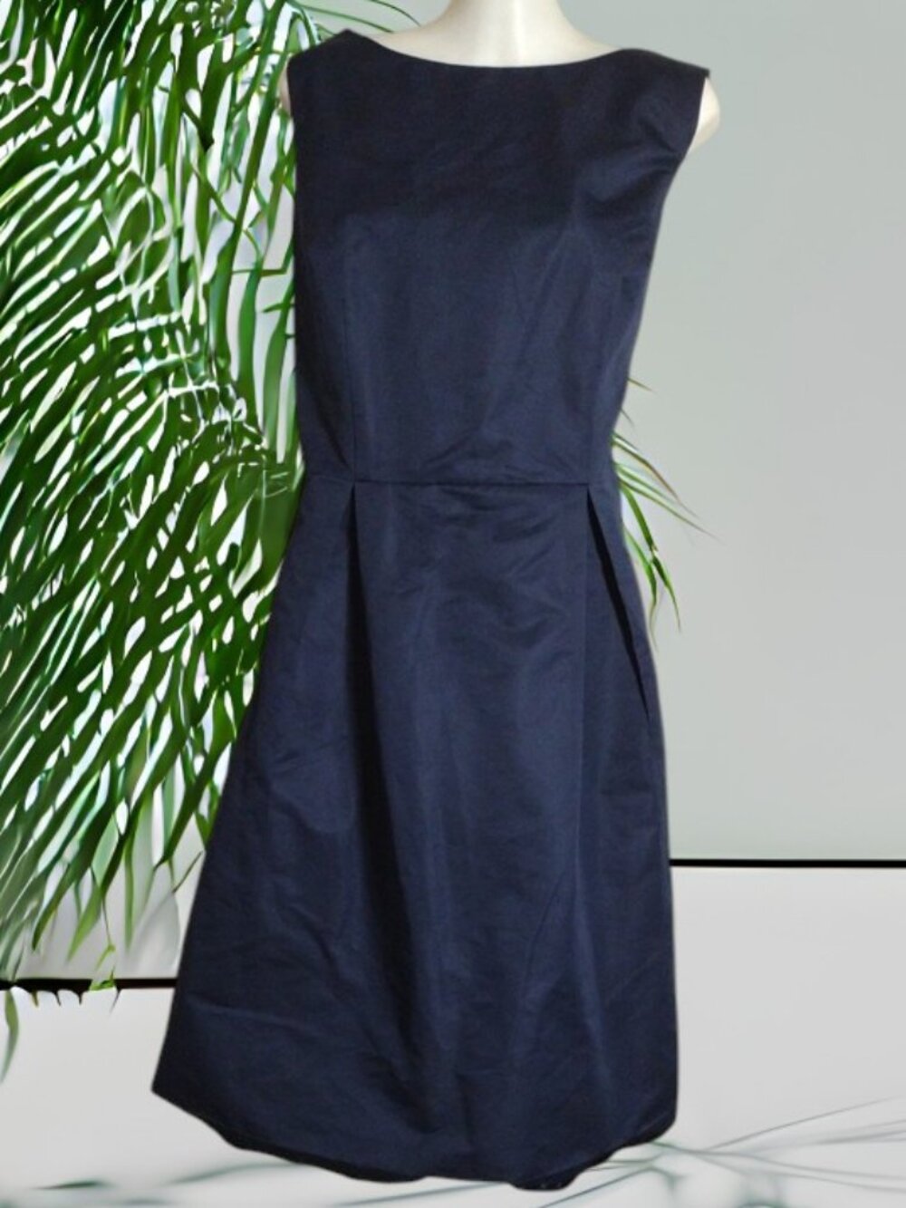 Merona Classic Sleeveless Navy Ballroom Dress Size 16